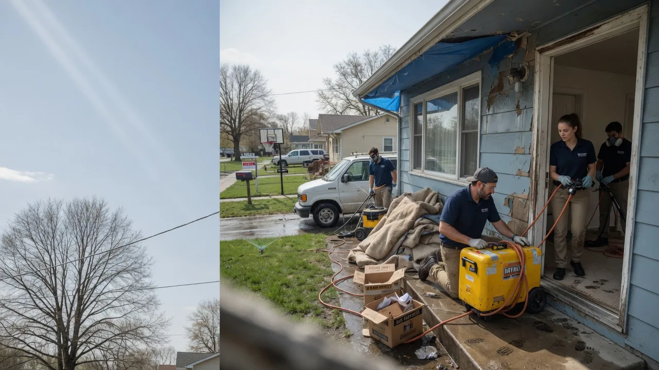 Basement Flood Cleanup in Revillo, SD near me